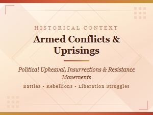 Event Paraphrasing Examples: Synonyms and Alternate Phrasings for Wars and Revolutions